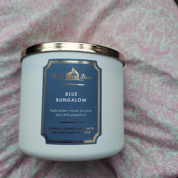 Bath & Body Works | Accessories | Blue Bungalow Candle By Bath And Body ...